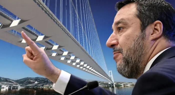 Matteo Salvini ponte