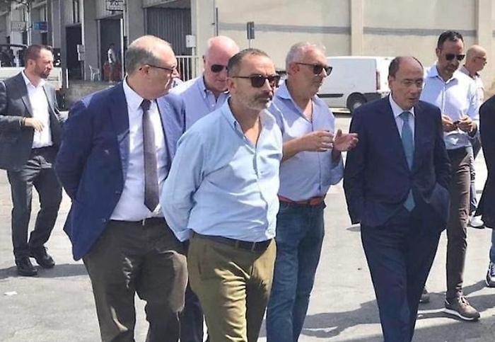 Schifani a Vittoria con La Rosa e Pelligra