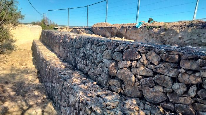 gabbioni Via di Fuga Sud