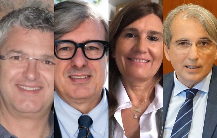 salvatore baglio, enrico foti, ida nicotra e pierfrancesco veroux