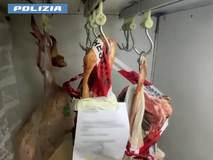 Macelleria da "terzo mondo" a San Berillo: carne e olio di dubbia provenienza e bimbi in un materasso accanto ai fornelli