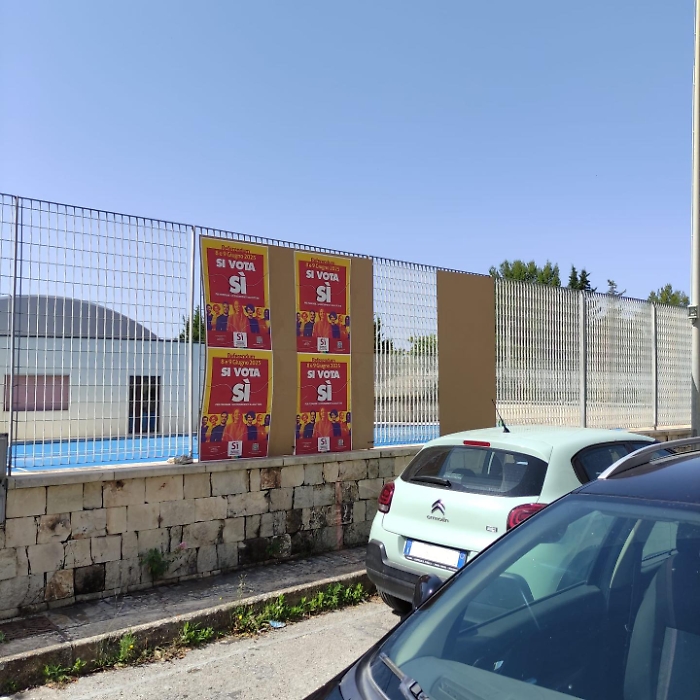 Giarratana, rubano i pannelli elettorali: "Atto irrispettoso verso gli spazi pubblici"