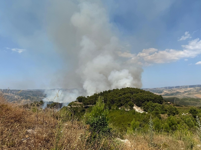 Monterosso, tre giorni di incendio a Casasia: l'area naturale &egrave; stata fortemente provata