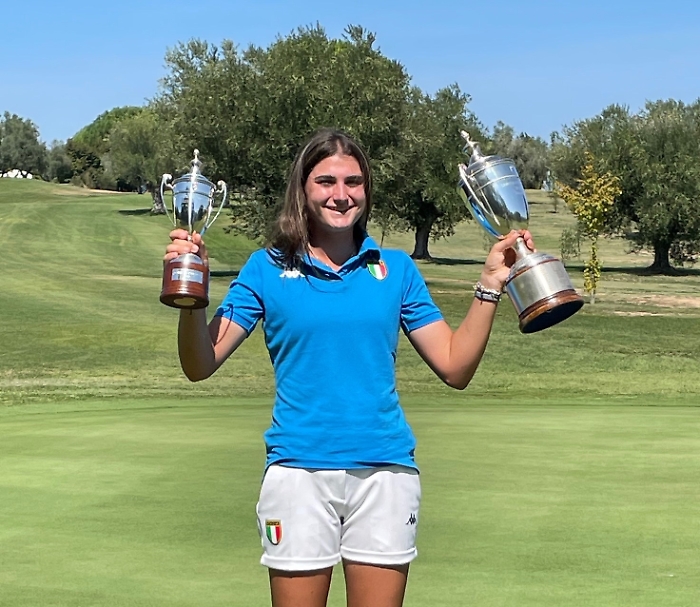 Golf: la siracusana Ginevra Coppa ai Mondiali Under 18 in Giappone e agli Europei Girls per stupire ancora