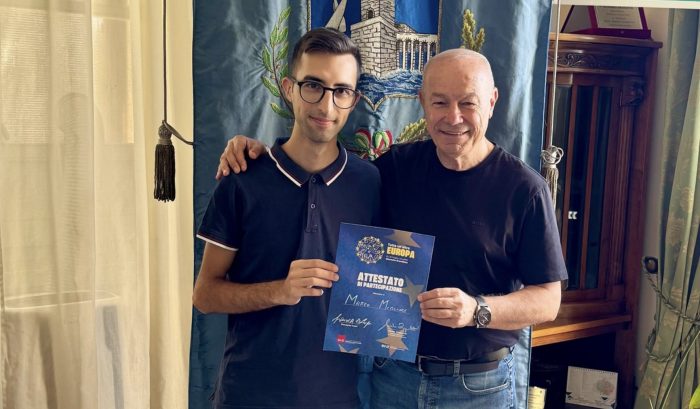 Pozzallo, il sindaco riceve Matteo Migliore che ha preso parte alla Summer school al Parlamento europeo
