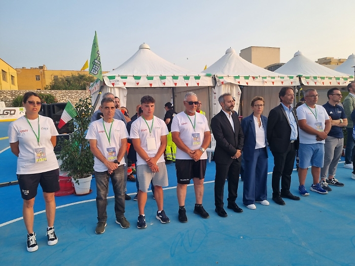 Trapani, inaugurato il pattinodromo alla vigilia degli Assoluti italiani