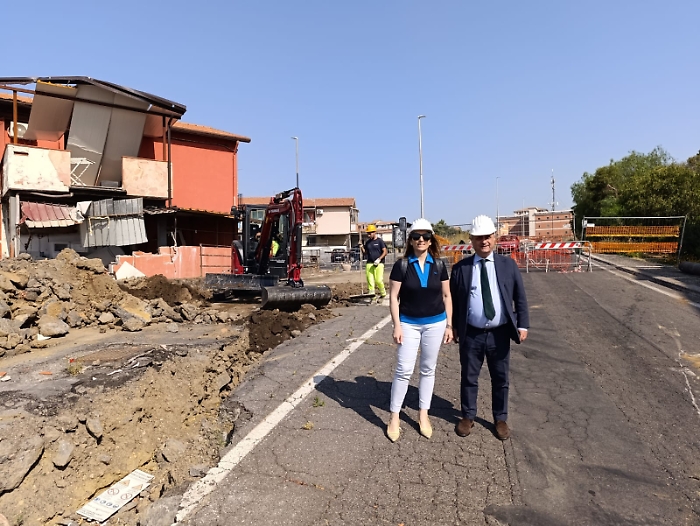 Via Galermo e la Catania Rete Gas, il sopralluogo per dare tempi certi sul ritorno alla normalit&agrave;