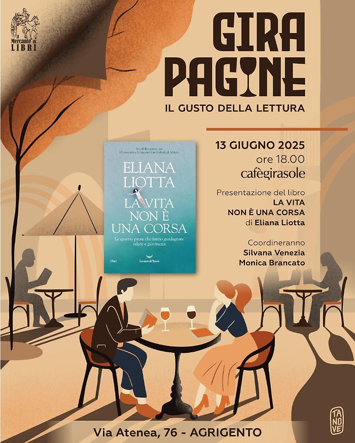 Eliana Liotta chiuder&agrave; la rassegna GiraPagine ad Agrigento