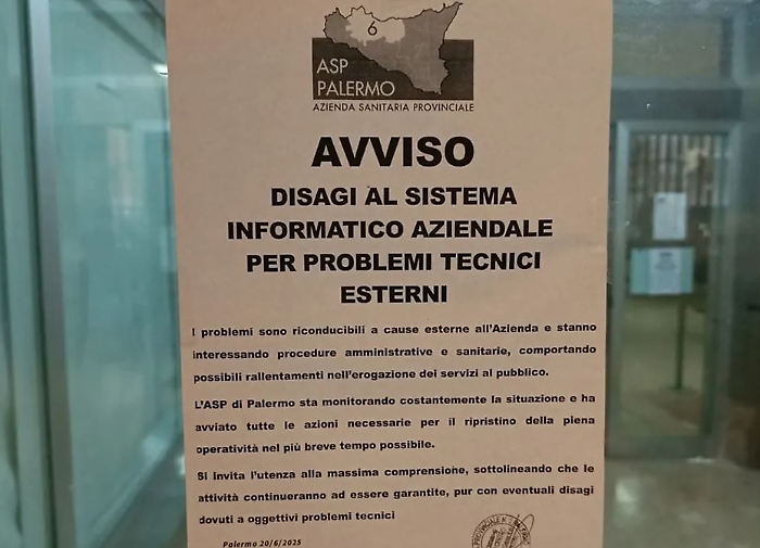Attacco hacker all'Asp di Palermo, "bucate" 45 postazioni e rubati dati: ecco a cosa fare attenzione