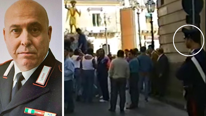 Il carabiniere ucciso l'ultimo giorno di lavoro aveva cominciato la carriera in Sicilia: a Palazzolo lo ricordano tutti