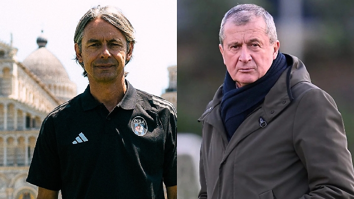 Pippo Inzaghi si separa ufficialmente dal Pisa, il Palermo conferma Osti: pu&ograve; cominciare la nuova era rosanero