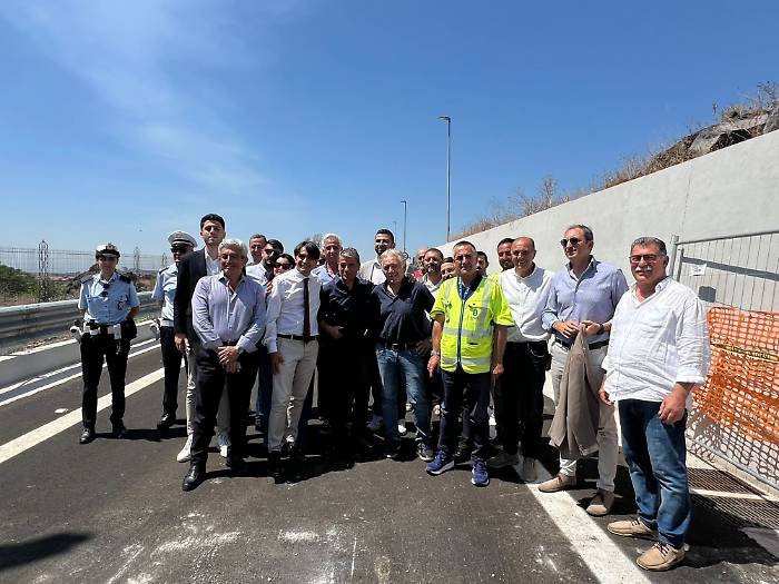 Tangenziale di Catania: aperto il nuovo svincolo di Misterbianco