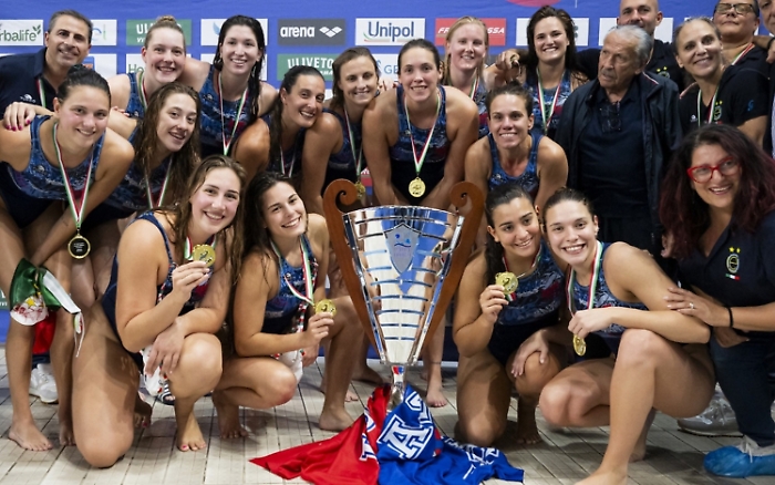 L'Ekipe Orizzonte Catania &egrave; campione d'Italia per la 25&ordf; volta: club nella leggenda della pallanuoto femminile