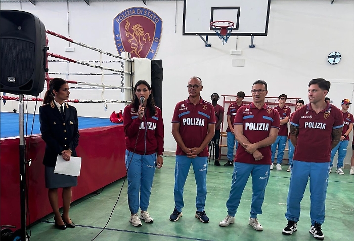 Siracusa, la palestra delle Fiamme Oro intitolata ad Antonio Montinaro