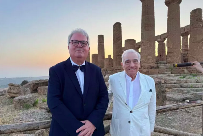 Scorsese visita la Valle dei Templi: &laquo;E'  un sogno&raquo;
