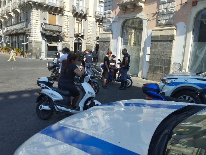 Controlli Polizia Municipale a Catania