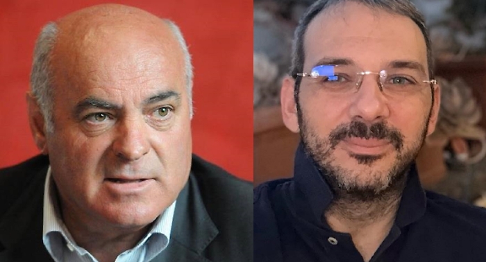 da sinistra Pippo Gennuso, Paolo Borrometi