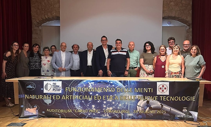 Gli organizzatori del convegno a Comiso