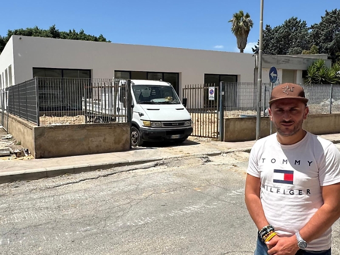 Il sopralluogo dell'assessore Nicastro in prossimità della struttura