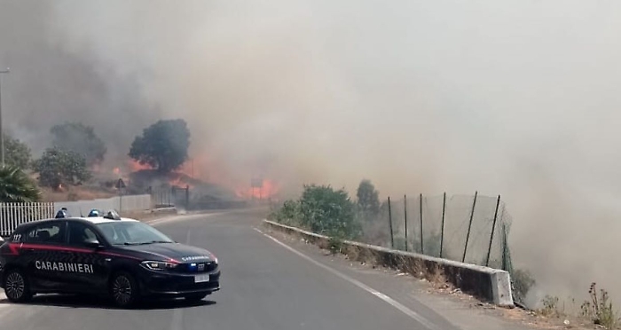 Incendio Belpasso