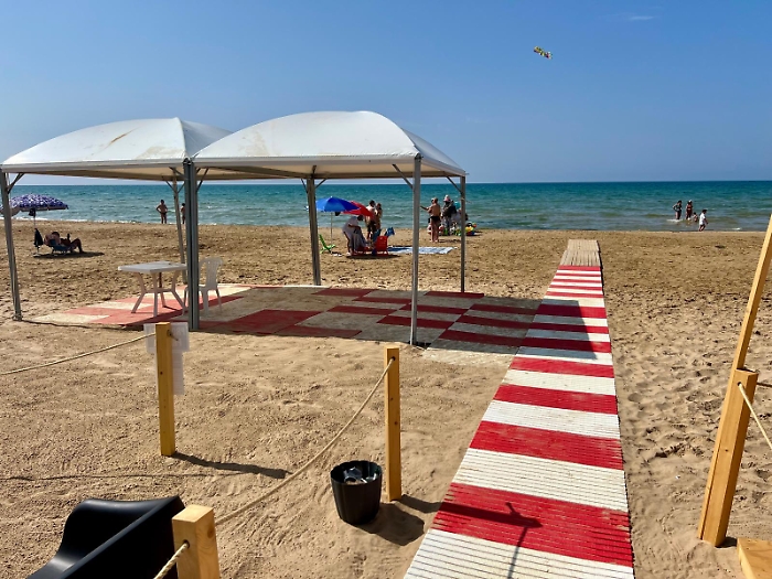 Pedane in spiaggia 1