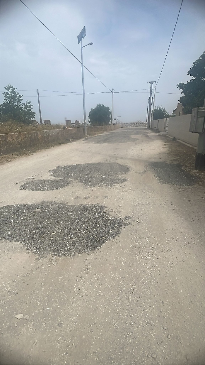 Zona Palazzo Uccelli primi rattoppi