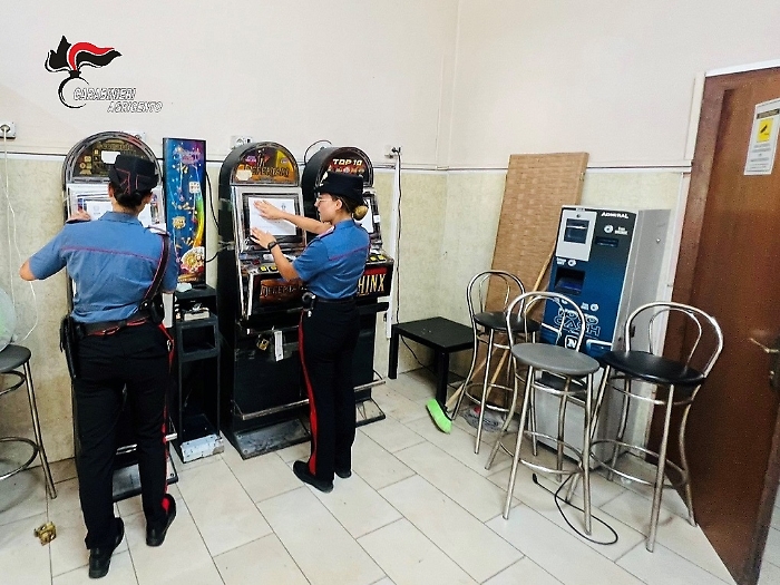 gioco d'azzardo carabinieri