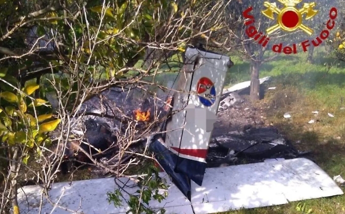 incidente aereo carlentini