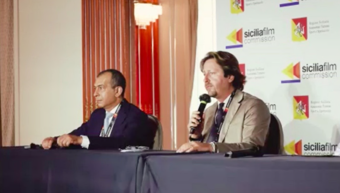 da sinistra Nicola Tarantino, Manlio Messina