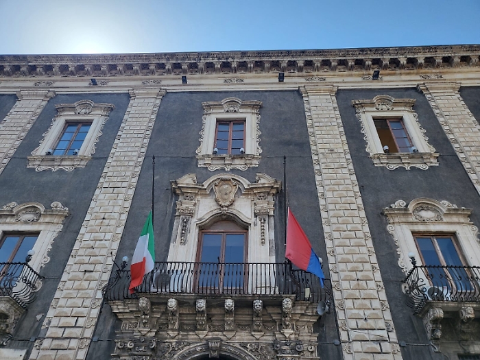Baudo bandiere mezzasta Catania