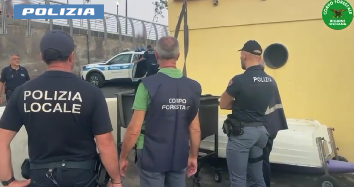 CONTROLLI DELLA TASK FORCE COORDINATA DALLA POLIZIA DI STATO PRESSO UNA TRATTORIA, UNA PANINERIA ITINERANTE E UN CHIOSCO ITINERANTE DI OGNINA.