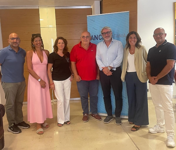 Da sx Pulvirenti Polisano Guarrera Amaro Fresta Leone Toscano