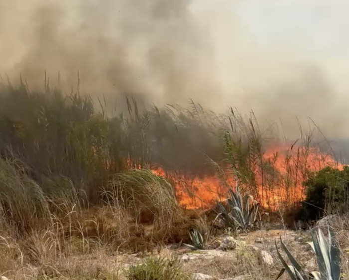 Fuoco Marina di Modica