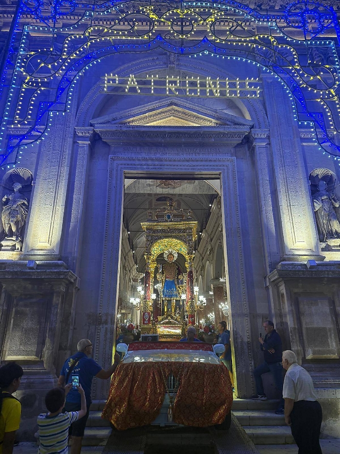 Il patrono San Vito in chiesa Madre