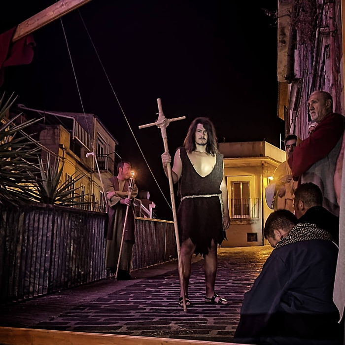 La rappresentazione della vita del Battista foto Alessandro Pantano