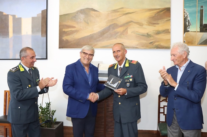 Scalco omaggiato dal Sindaco