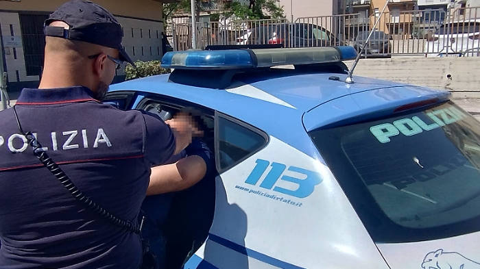 DAI DOMICILIARI AL CARCERE, ESEGUITA DALLA POLIZIA DI STATO ORDINANZA DI SOSTITUZIONE DELLA MISURA CAUTELARE NEI CONFRONTI DI UN 22ENNE