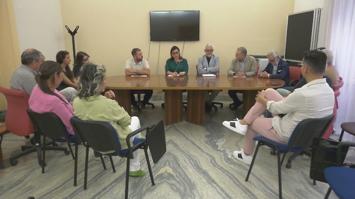 L'incontro che si e&Igrave;&euro; tenuto a palazzo San Domenico