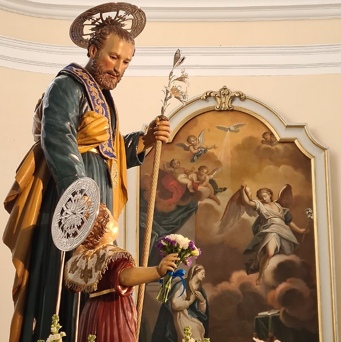 Tutto pronto per la festa esterna di San Giuseppe