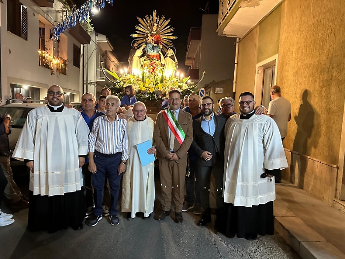 Un momento della processione 2025