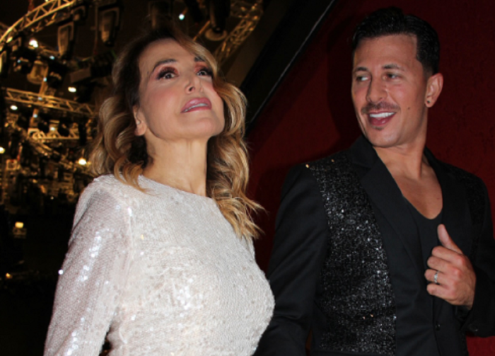 Barbara D'Urso con Pasquale La Rocca