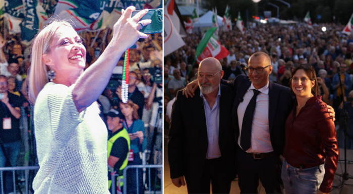 Meloni-Schlein, duello nelle Marche (a 80 km di distanza) su odio e salario