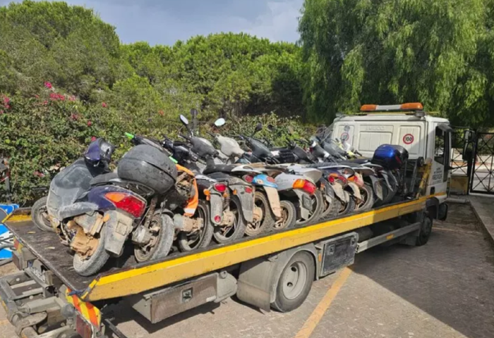 Scooters sequestrati a Marsala