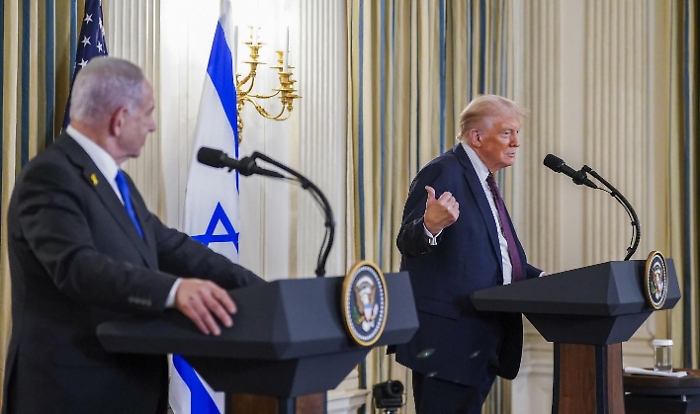 Netanyahu  accetta il piano di Trump per la pace a Gaza: «Ma la sicurezza  nella Striscia sarà garantita da Israele»