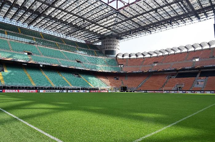 Una veduta dello stadio di S. Siro