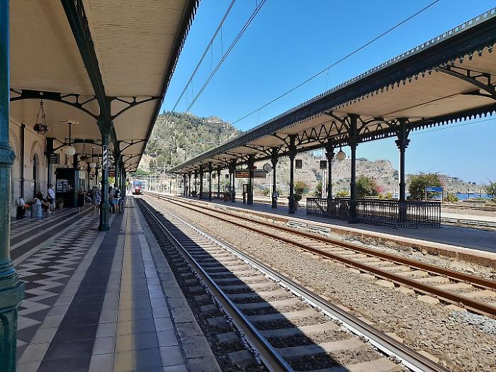 La stazione di Taormina
