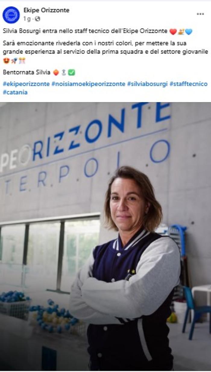 Silvia Bosurgi torna all’Orizzonte Catania