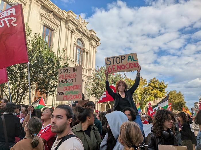 Messina, in 1.500 in corteo per la Palestina libera