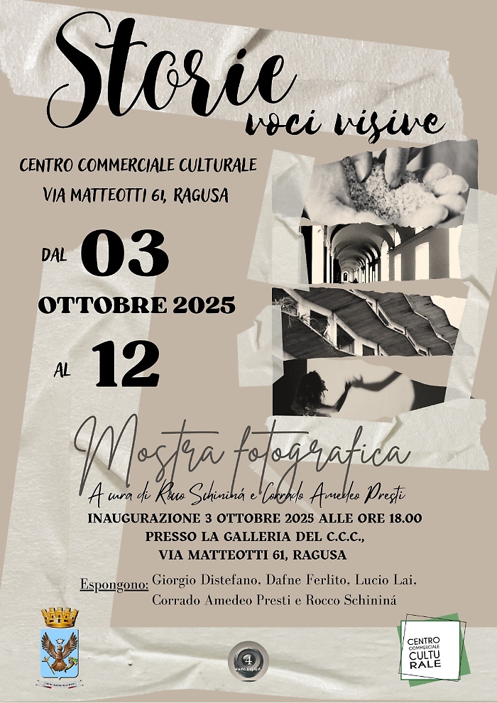 Storie, voci visive: cinque sguardi che raccontano