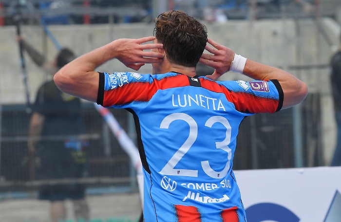 L'esultanza di Lunetta